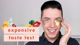Can Hyram Tell Luxury Skincare from Drugstore Products? | Expensive Taste Test |