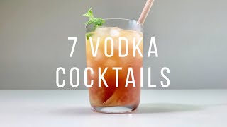 보드카로 만든 7가지 칵테일 :: 쉽고 간단한 보드카 음료 7 Simple and Easy Vodka Cocktails