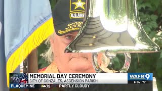 Ceremony held for Memorial Day in Gonzales