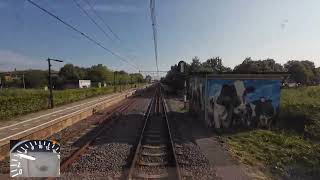 Meerijden met de machinist van Roosendaal naar Haarlem. (Met snelheidsmeter)