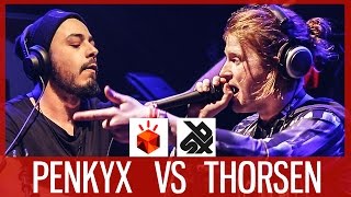 PENKYX vs THORSEN  |  Grand Beatbox LOOPSTATION Battle 2017  |  1/4 Final