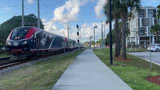 Alc 42 coming into west palm beach station with a wave from the engineer and a one tap ￼🚄