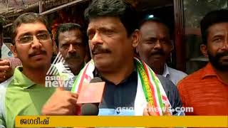 Actor Jagadish campaiging at chengannur