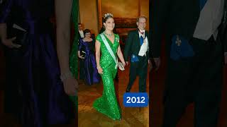 Crown Princess Victorias NobelPrize Gala Gowns 1995 - 2022 #princessofsweden #crownprincessvictoria