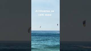 Kitesurfing na Cape Verde 🏄‍♀️ #kite #kitesurfing #capeverde #sal #ocean #africa #summer  #shorts