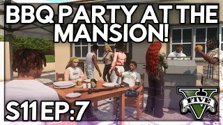 Episode 7: BBQ Party At The Mansion! | GTA RP | GW Whitelist