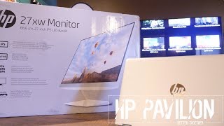 Best Budget Dual-Screen Laptop Setup (UNDER $1000!) HP Pavilion x360 + 27xw Monitor: