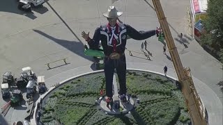 Big Tex is up and ready to go for the 2024 State Fair of Texas