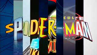 All intros to every Spider-man cartoons, films and TV series (1967-2019) (RUS/ENG)