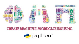 Create Beautiful Wordclouds using Python