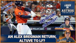 Astros open to Alex Bregman signing, and Jose Altuve moving to left field