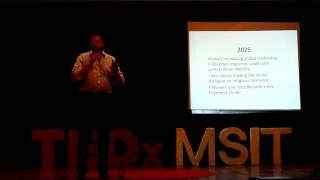 India in 2050, A Superpower | Chad Norberg | TEDxMSIT