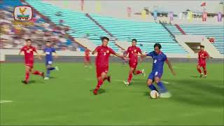 Goal video by Sieng Chanthea in the 31st SEA GAMESLaos  1-4 Cambodia