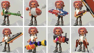 Splatoon 3 - All Weapons Showcase