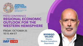 Press Briefing: Regional Economic Outlook for the Americas, October 2024