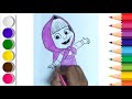 masha and bear coloring video coloring for kids kids drawing and coloring coloring kidsdrawing