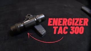 Best cheap EDC Flashlight! Energizer TAC300 Flashlight Review (Tac 300)