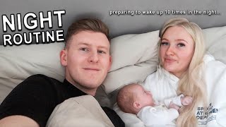REALISTIC NIGHT ROUTINE WITH OUR 3 MONTH OLD BABY!!