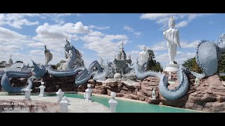 Come Explore Wat Trai Samakkhi Phaya Naga Island In Sisaket!