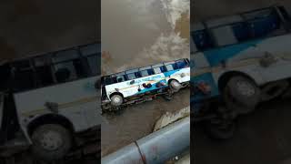 Accident ! Bus Accident ! Meghalaya Transport ! Shillong ! Tura.