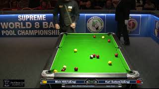 2019 Men's World Championship - Semi Final - Mick Hill (1)(Eng) v Karl Sutton (3)(Eng)