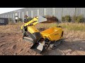 austter t80fl stand on hydrostatic track dumper