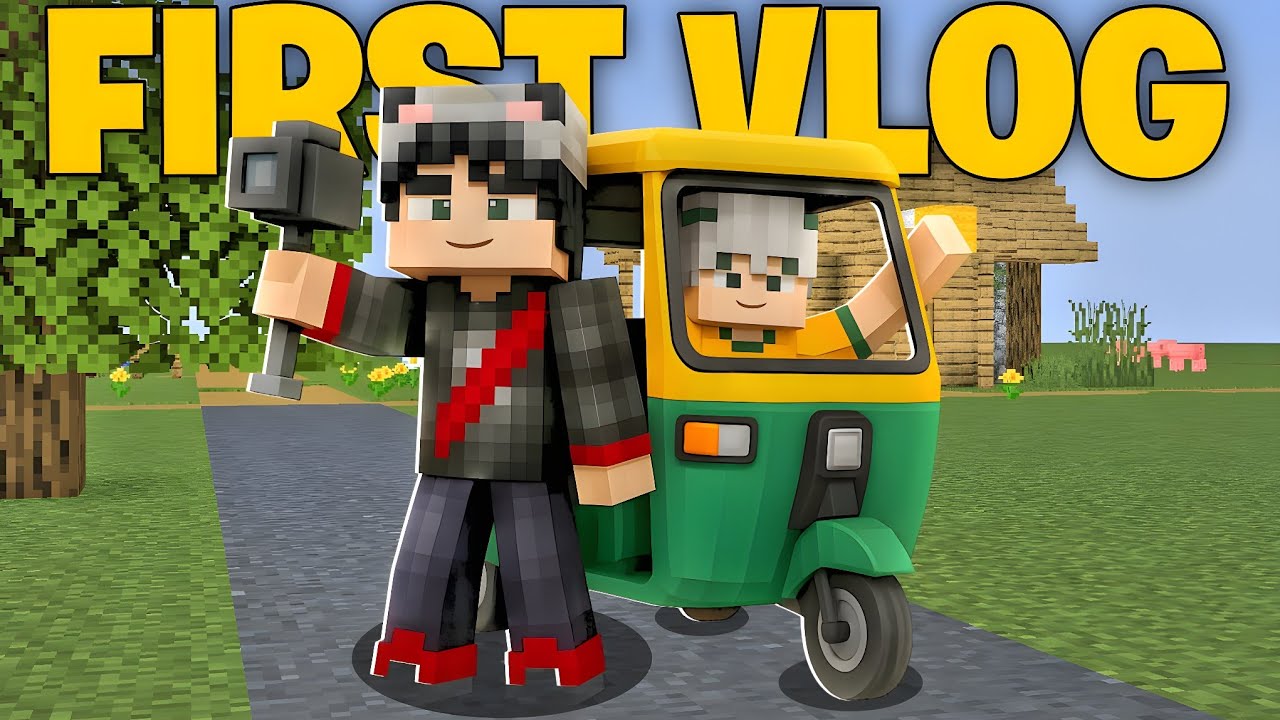 My First Ever Minecraft Vlog рџћґ Youtube