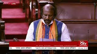 Ashok Gasti takes oath as Rajya Sabha member from Karnataka