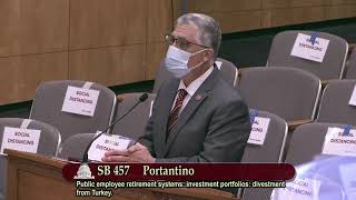 Senator Portantino Presents SB 457: Divest from the Republic of Turkey