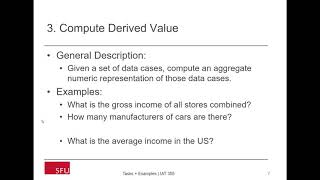 IAT 355 Lecture 4.1 Visualization Tasks 1-5