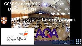 GCSE SLANDER 2026 - DAY THIRTEEN