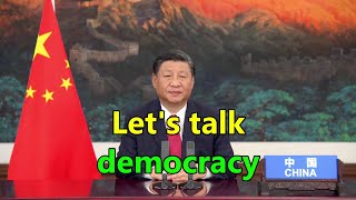 President Xi said that democracy is not a special right of an individual country 習主席表示，民主不是個別國家的特殊權利