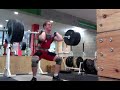 137kg 302lbs x 3 clean and jerk @81kg bw