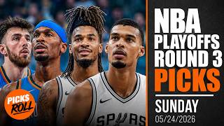 NBA Playoffs Round 3 Sunday Game 4 Best Bets & Breakdowns | Picks & Roll Podcast with Scott Reichel