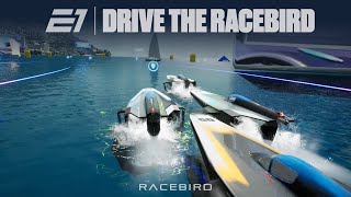 Drive the RaceBird! The RaceBird Game gives you the chance to drive the E1 Series powerboat