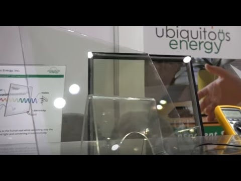 Transparent Solar Cells (Solar Windows) by Ubiquitous energy Transparent Solar Cells (Solar Windows) by Ubiquitous energy