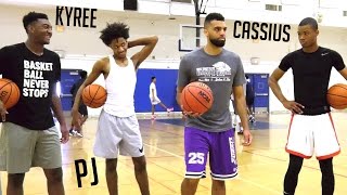 Kyree Walker + Cassius Stanley + PJ Fuller SPRING WORKOUT! Training Session w/ @JuliusVElite