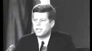 "It shall be the policy of this nation..." from John F. Kennedy's Cuban Missile Crisis speech