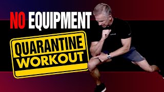 10 Minute Quarantine Bodyweight Workout (NO EQUIPMENT NEEDED!)