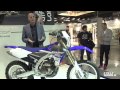 2015 yamaha wr250f enduro bike video from eicma 2014