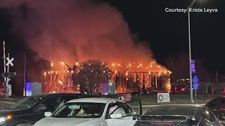 Massive fire at Hondo warehouse now being investigated as arson