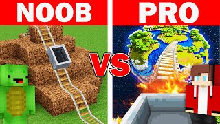 Minecraft NOOB vs PRO: ROLLERCOASTER by Mikey Maizen and JJ (Maizen Parody) challenge