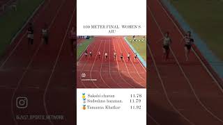 100 M Final WOMEN’s AIU 2024