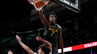 Baylor Basketball (M): VJ Edgecombe 2024 Non-Conference Season Highlights