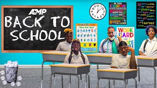 AMP GOES BACK TO SCHOOL