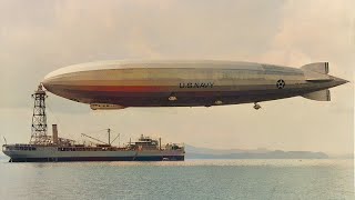 USS Los Angeles Dirigible (1924) | ZR-3 | U.S. Navy | German Luftschiffbau Zeppelin | Huge Airship