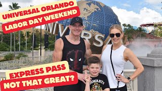 Is Universal's Express Pass Really Worth It? \\ Universal Studios Orlando Labor Day Weekend