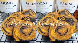 RESEP LAPIS LEGIT GULUNG PRUNES|Manis Legit Moist|Premium Roll