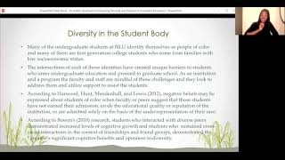 A Holistic Approach to Enhancing Diversity and Inclusion in Counselor Education
