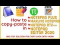 jpg , png, gif, tiff, bmp , pdf image to text notepad, ms word conversion, html tagging conversion